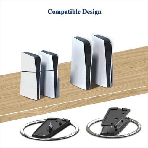 Slim Vertical Stand for Secure, Stylish Base Disc & Digital Models 2