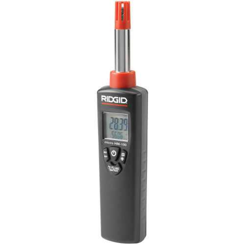 Ridgid RIDGID 37438 HM-100 Micro Humidity & Temperature Meter