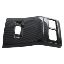 For MG HS 2020-2024 ABS Carbon Fiber Car Rear Air Condition Outlet Cov
