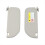 1Pair Interior Sun Visors Windshield Visor Mirror 98038433DS 98038432D 1