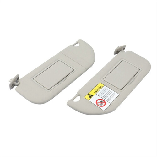 1Pair Interior Sun Visors Windshield Visor Mirror 98038433DS 98038432D 2