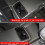 Car Rear Armrest Box Silicone Water Cup Holder Frame Interior Accessor 5