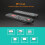 2.4G IR Air Mouse Remote Control USB Receiver English Wireless Mini Ke 5