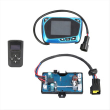 12V 3KW 5KW 8KW luchtverwarmer met LCD-monitor, schakelaar, bedieningspaneel en afstandsbediening