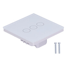 Interruptor inteligente ZigBee com função de temporizador, controlado por voz e compatível com Alexa e Google Assistente, com manômetro