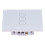 Interruptor inteligente ZigBee com função de temporizador, controlado por voz e compatível com Alexa e Google Assistente, com manômetro 4