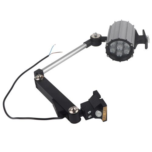 Adjustable Work Light, Explosion Proof Lighting, Perfect for Industrial Environments, Long Arm, Energy-Saving (7W, 24V)