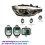 3PCS/Set LED Module White Light Source 63117419615 63117419610 for F30 3