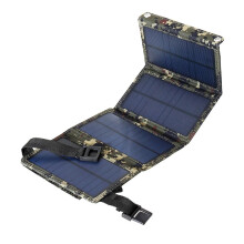 Tragbares Solarpanel, hocheffizientes monokristallines Silizium, faltbares Design für Reisen im Freien, kontinuierliche Stromquelle auch an