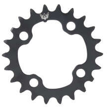 Reťazový krúžok z uhlíkovej ocele Chainwheel22T pre horské bicykle s unikátnym dizajnom zubov, zlepšuje priľnavosť a znižuje pád reťaze