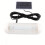 Luce LED bianca fredda per camper, lampada LED orientabile e resistente all'acqua con alimentatore da 12 V CC 4