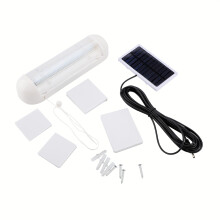 Luz LED branca fria para RV, lâmpada LED giratória resistente à água com fonte de alimentação de 12V DC.