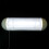 Luce LED bianca fredda per camper, lampada LED orientabile e resistente all'acqua con alimentatore da 12 V CC 5