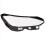Frontscheinwerferabdeckung, Scheinwerfergehäuse, Maske, Lampenschirm, Linse, Plexiglas 2