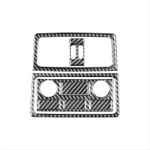 For 5 Series E60 2004-2007 Carbon Fiber Car Rear Air Outlet Vent Cover