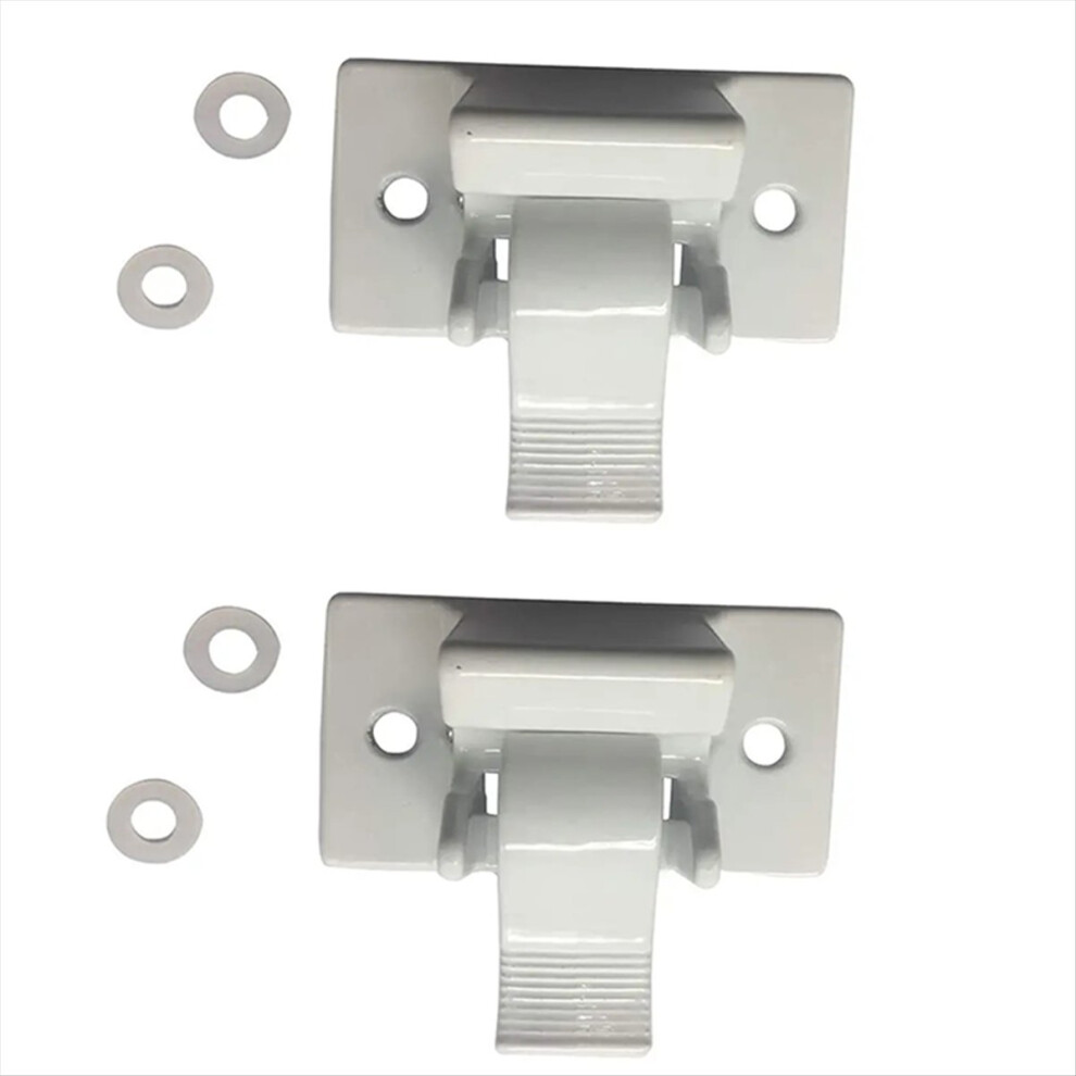 2Pcs Awning Arm Lower Mounting Brackets For Rv Trailer Bottom Replacem 4852261859080