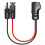 2 Pin Circular Connector to Solar Panel Cable Adapter for Suitcase 2