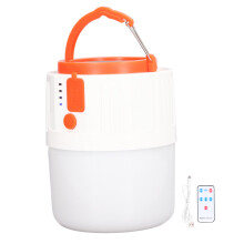 Lanterne solaire rechargeable, lampe de tente étanche 5 modes pour le camping, batterie externe portable pour les urgences, lampe de camping LED