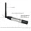 Wireless DMX512 Transmitter Receiver Stage Light 2.4G Rechargeable Bat 1