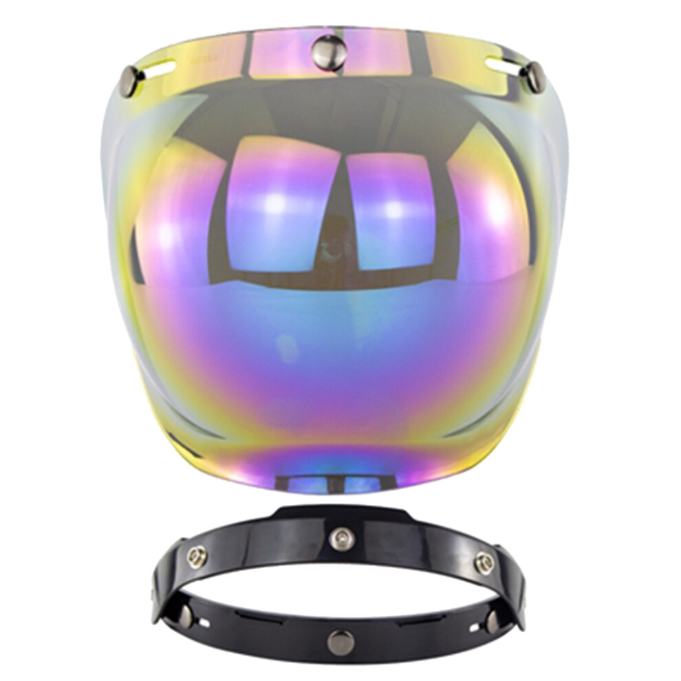 Universal Motorcycle Helmet, Injection Molded Polycarbonate Shield Ensures Windproof Protection, More Safety, And Offers Clear Visibility In Extreme C 9416038155857
