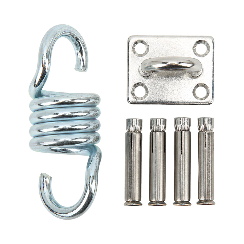 Hammock Swing Accessories, Stainless Steel Spring Hooks With 250Kg Load-Bearing Performance, Easy To Install Galvanized Steel Hooks (4Pcs) 9416038247927