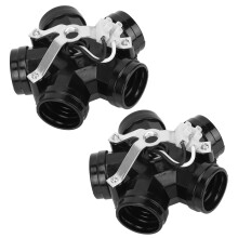 Modificare iluminat DIY, soclu lampă E27 cu 5 capete, protecție durabilă a mediului, accesoriu practic pentru lămpi economice.