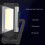 High-Quality Plastic Multi-Angle Illumination Work Light, 270 Degree Rotate LED Flashlight for Troubleshooting, Emergency Situations 6