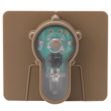 Lanterna adesiva à prova d'água, ideal para mochilas, perfeita para emergências e segurança ao ar livre. Luz noturna portátil com função