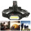 Motion Sensor Headlamp Rechargeable, Ultra Bright Waterproof LED Flashlight with Adjustable Comfortable Strap, Multiple Light Modes for Outdoor Advent 7