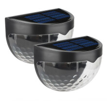 Solarbetriebene Zaunpfostenleuchten mit robustem, wasserdichtem IP65-System und verbessertem PIR-Bewegungsmelder für Garten, Terrasse, Zaun und Wege