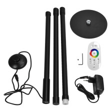 LED Floor Lamp For Living Room, Super Bright Tall Standing RGB Light With Remote Touch Control Adjustable Color Temperature Dimmable Lamp For Bedroom