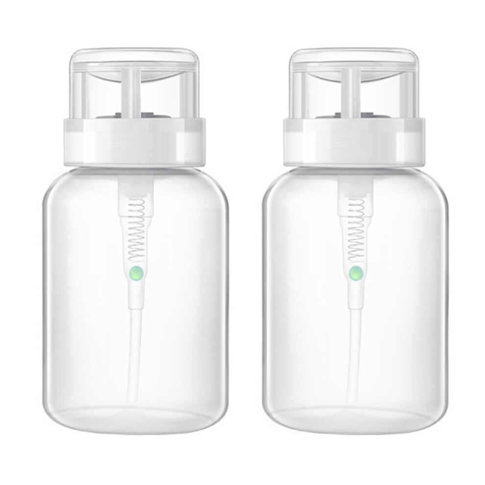Eco-Friendly PP Material Clear Cosmetic Container With Lockable Pump For Professional Or Home Use