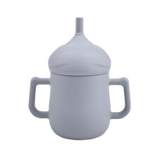 Food Grade Silicone Sippy Cups With Removable Lid, Gentle On Teeth And Gums, Promotes Independence In Young Children, Suitable For Milk Water Juice Sn