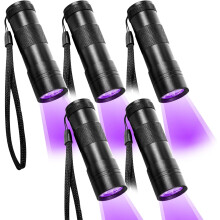 Haustierurin-Detektor, hochwertige Schwarzlicht-Taschenlampe aus Aluminiumlegierung mit 395 nm Wellenlänge, tragbares Mini-Handgerät,