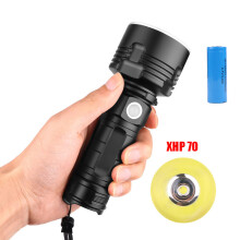 Torcia LED tattica compatta e impermeabile, torcia da caccia multicolore con funzione silenziosa per la toelettatura degli animali domestici, torcia