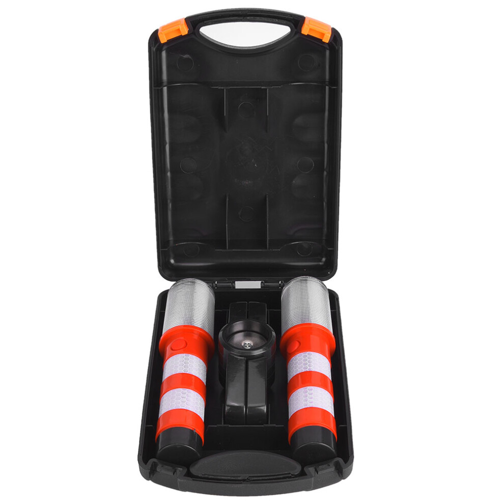 Emergency Flare Lights Automotive Flare Lights Super Bright Led Strobe Road Flares Highway Beacon Alert With Magnetic Base Stand Waterproof Flash Mode 9416038203978
