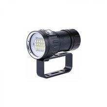 Onderwaterlamp, waterdicht IPX8, 120 graden brede stralingshoek, superheldere duiklamp voor buitensporten, gemaakt van aluminiumlegering.