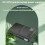 DC UPS Battery Backup Uninterruptible Power Supply 85‑265V Replaceable 4
