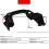 Car Tail Throat Bracket for Class W292 2016-2019 Left:2928853300 6