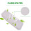 Air Conditioner External Cabin Filter for W204 C E-Class COUPE -Class 4