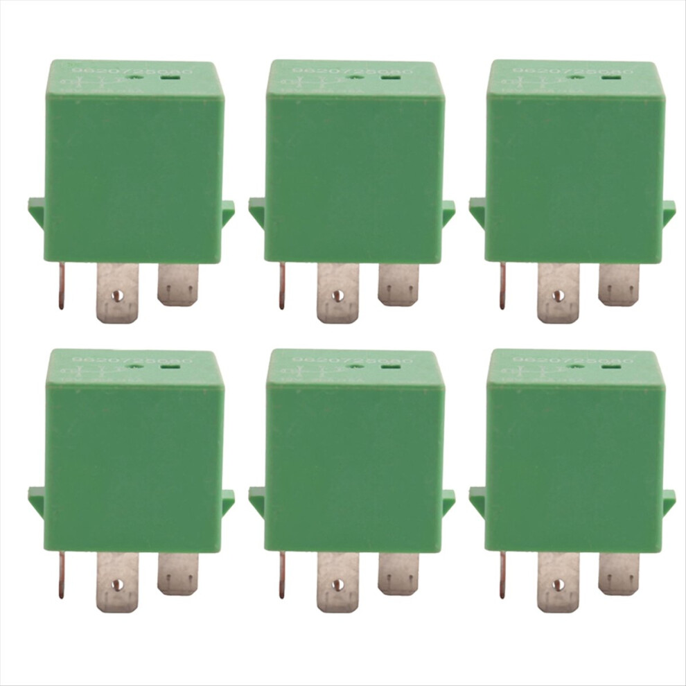 12V 35A 5 Pins Cooling Radiator Fan Relay 6547Tx For 206 207 306 Green 4852261803281