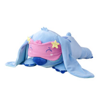 Disney Snuglets Wellbeing 40cm Plush Toy Stitch Lying Down