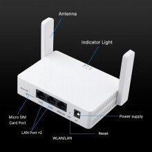 Neuer 4G/LTE-WLAN-Router mit SIM-Karte, 1200 Mbit/s, 2,4 GHz und 5 GHz, WLAN 5D