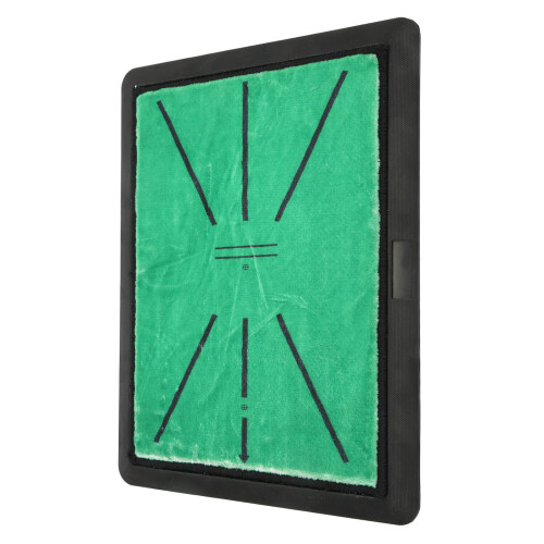 Swing Path Feedback Golf Hitting Mat Impact Detection Golf Swing Trainer Indoor Outdoor Use Compact Design 2