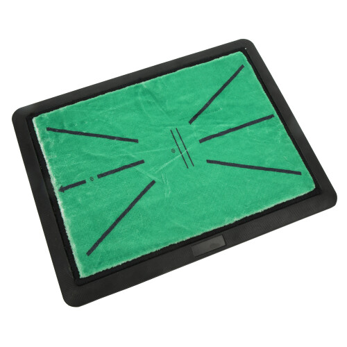 Swing Path Feedback Golf Hitting Mat Impact Detection Golf Swing Trainer Indoor Outdoor Use Compact Design 1