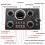 LED Gauge Set with Instrument Switch Panel Water Temp++Oil +Voltmeter+ 5