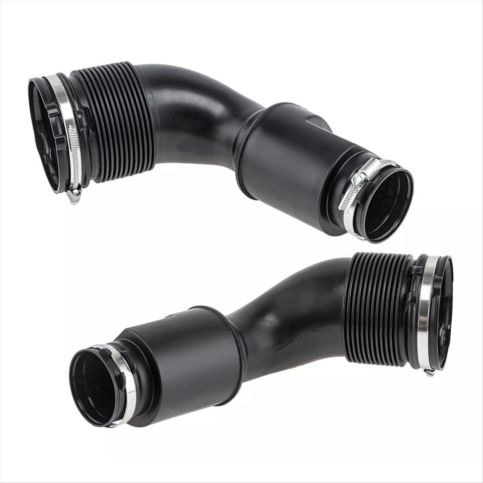 Car Engine Air Intake Hose Pipe Left And Right For A8 D4 S8 4.0L 4H012 Black 4852261887922