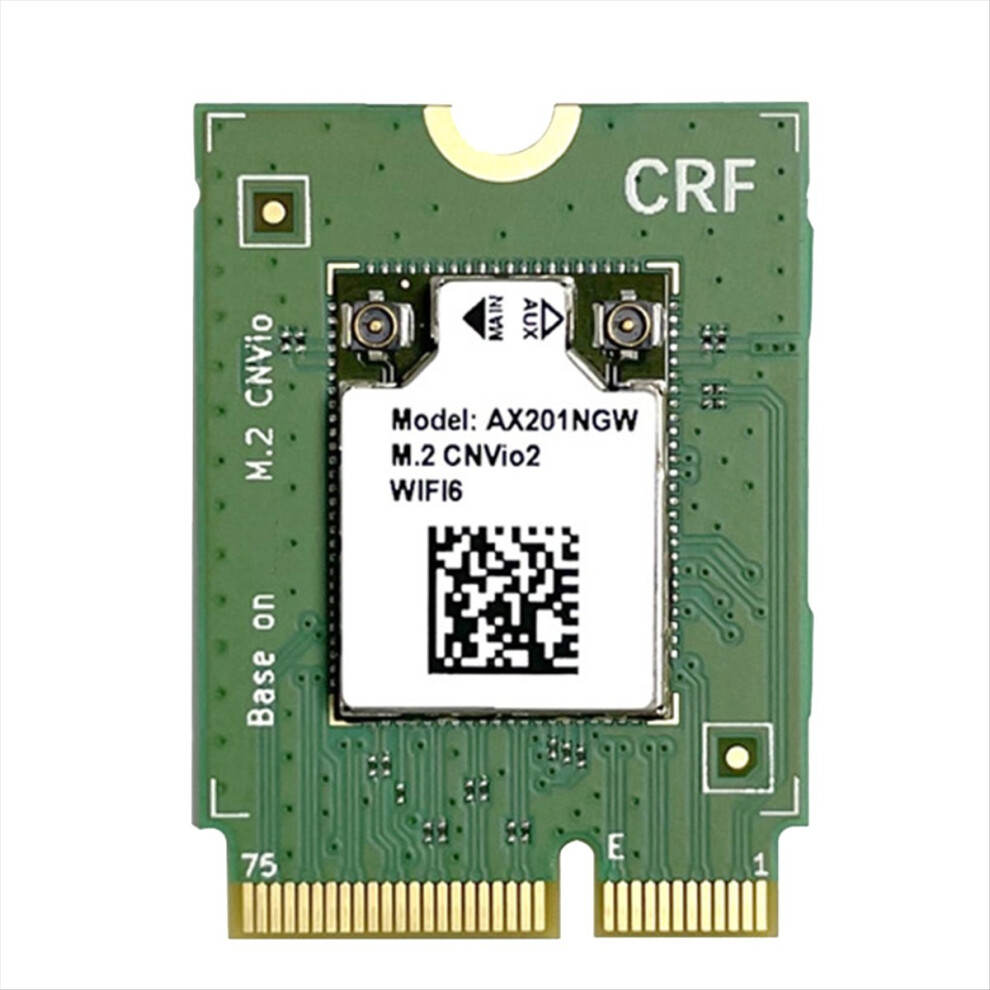 Ax201 Wifi Card 6 M.2 Cnvio 2974Mbps 2.4G&5G Bluetooth 5.2 802.11Ax Wi 4852261809986