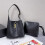 (Black) Bucket bag hand crossbody shoulder bag 1
