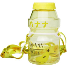 Creative Fruit Design, Cute Kawaii Water Bottle With Leak-Proof Cap And Portable Handle For Girls, Children, And Women On-The-Go